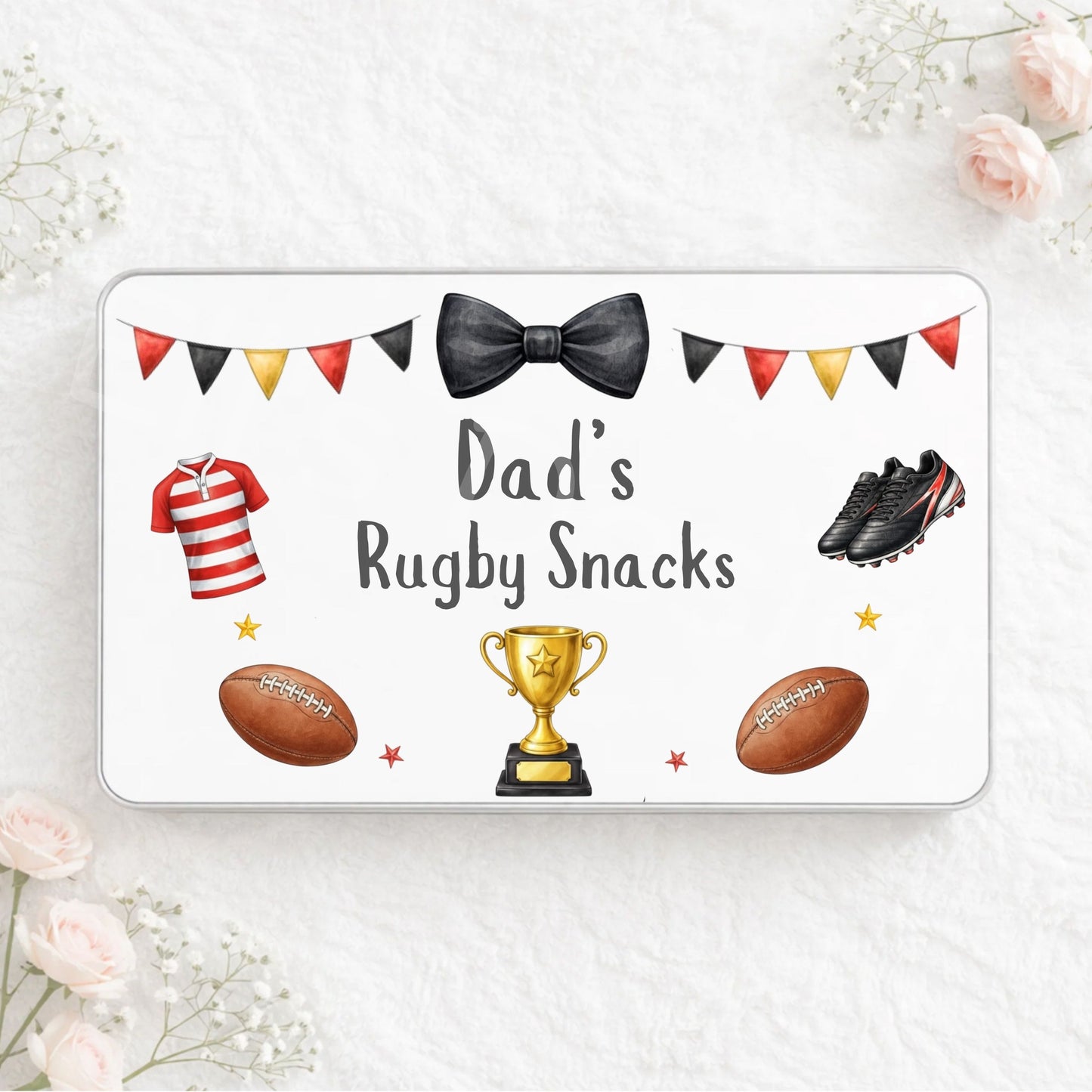 Father's Day Tin- Rugby