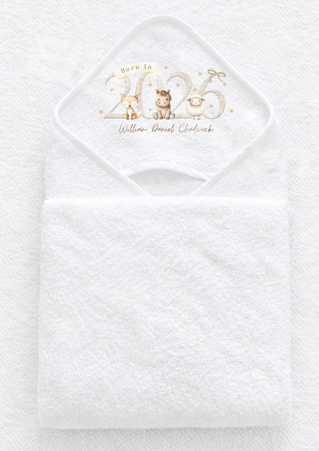 Hooded Towel- Animal 2026