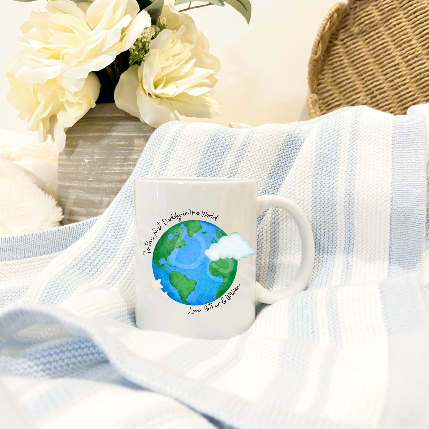 Personalised Fathers Day Mug-World