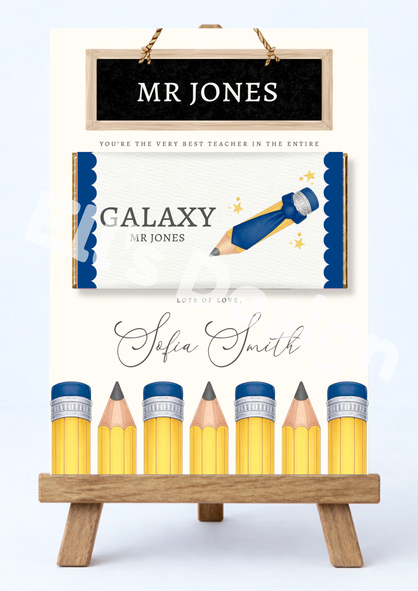 Teacher Themed Galaxy Board