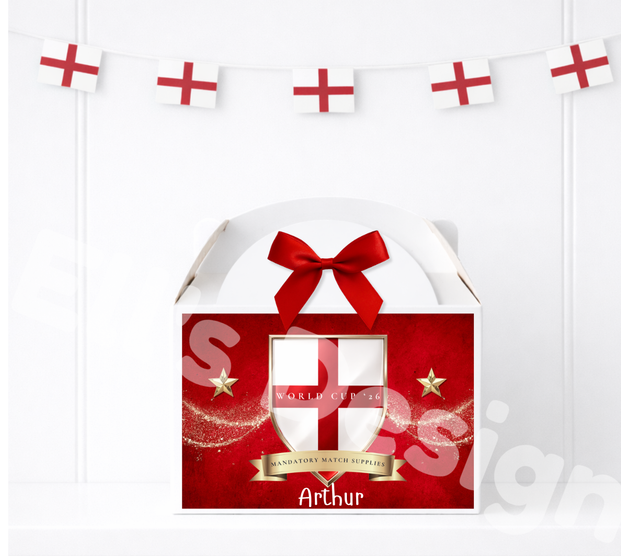 World Cup Treat Box ( Empty)