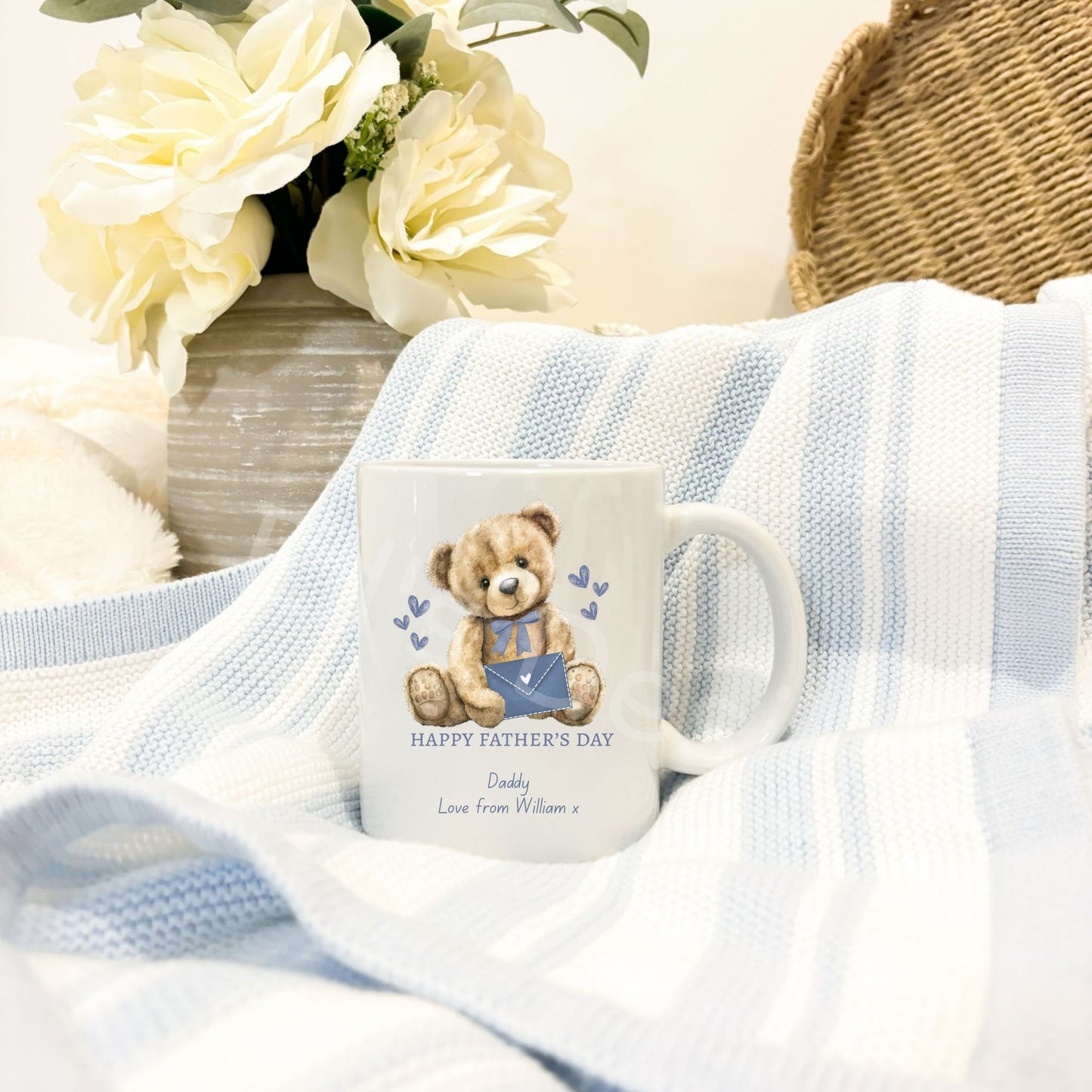 Personalised Fathers Day Mug-Bear