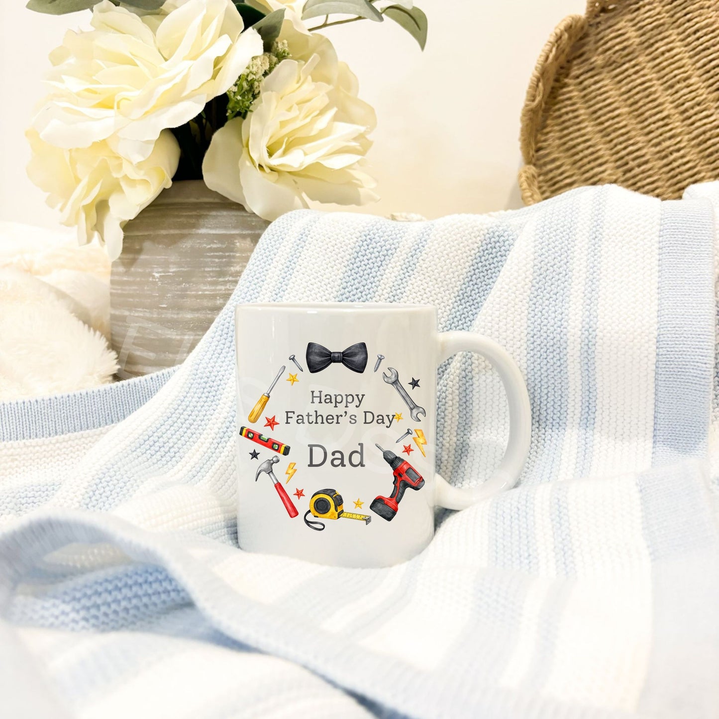 Personalised Fathers Day Mug-Tools