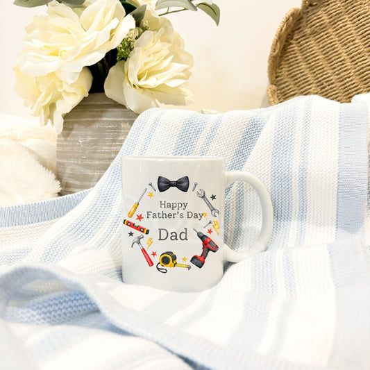 Personalised Fathers Day Mug-Tools