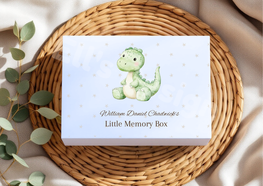 Personalised Magnetic Close Box-Dino