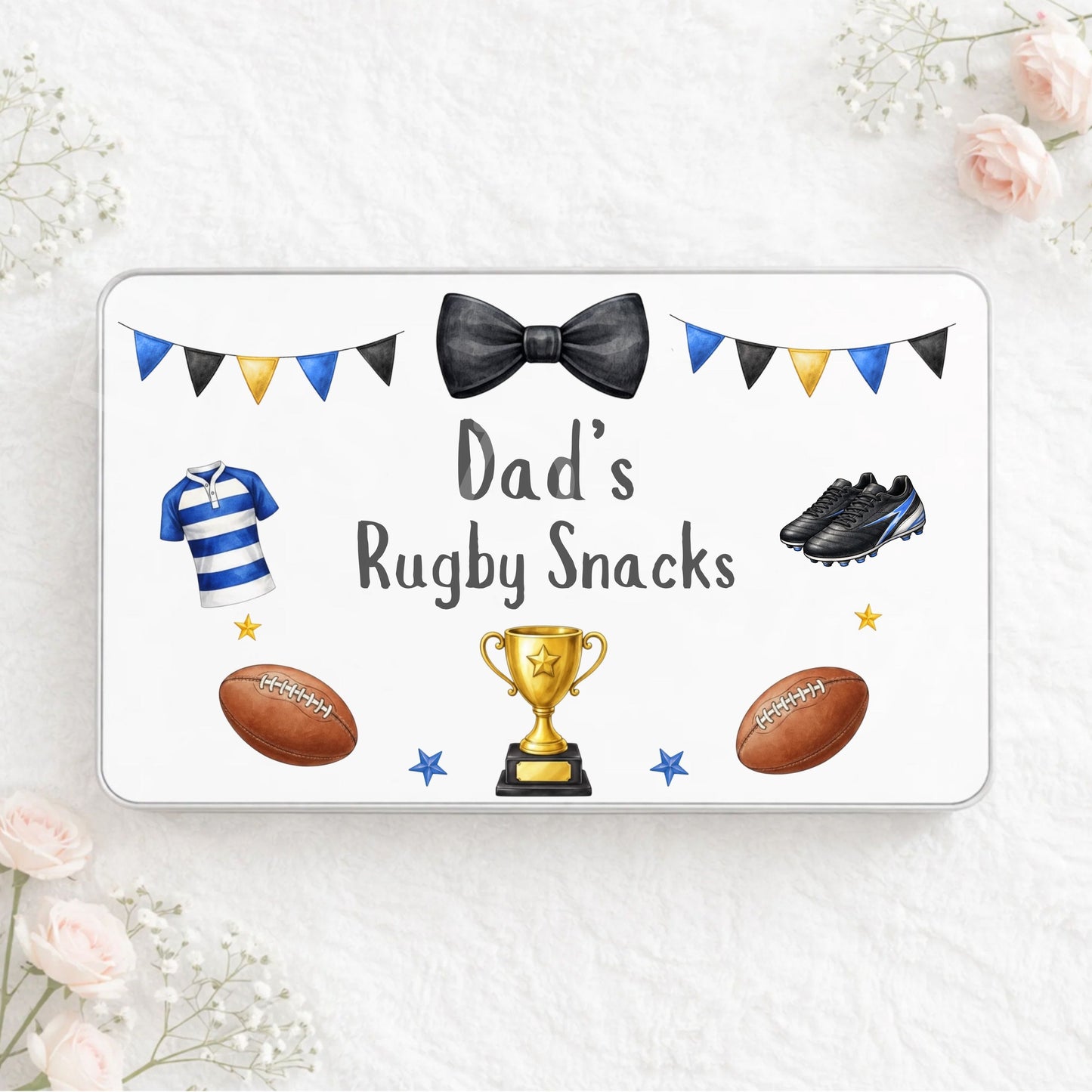 Father's Day Tin- Rugby