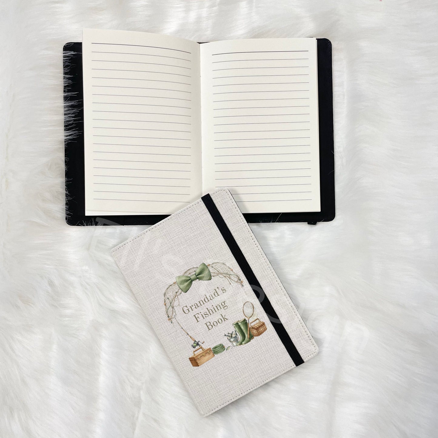 Father's Day Personalised Notebook- Fishing