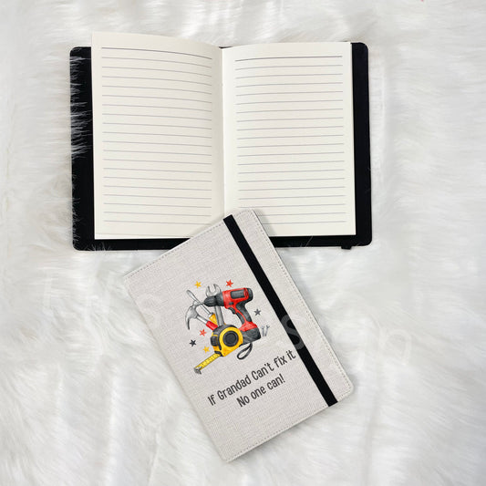 Father's Day Personalised Notebook- Tools
