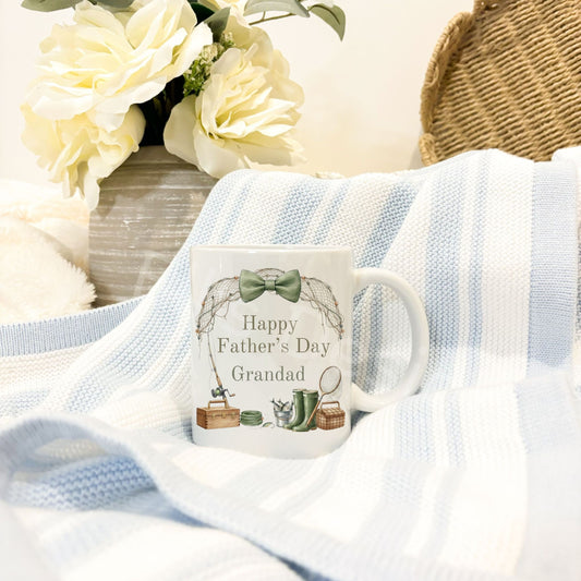 Personalised Fathers Day Mug-Fishing