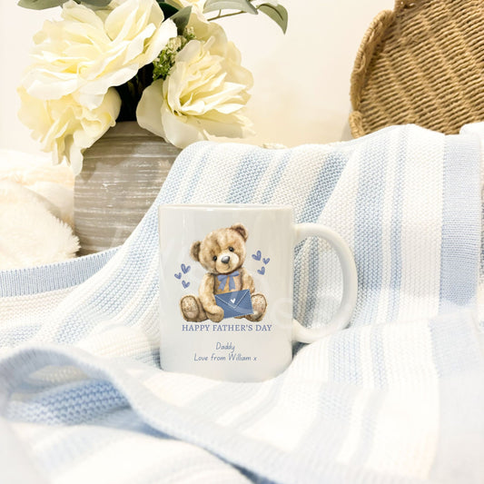 Personalised Fathers Day Mug-Bear