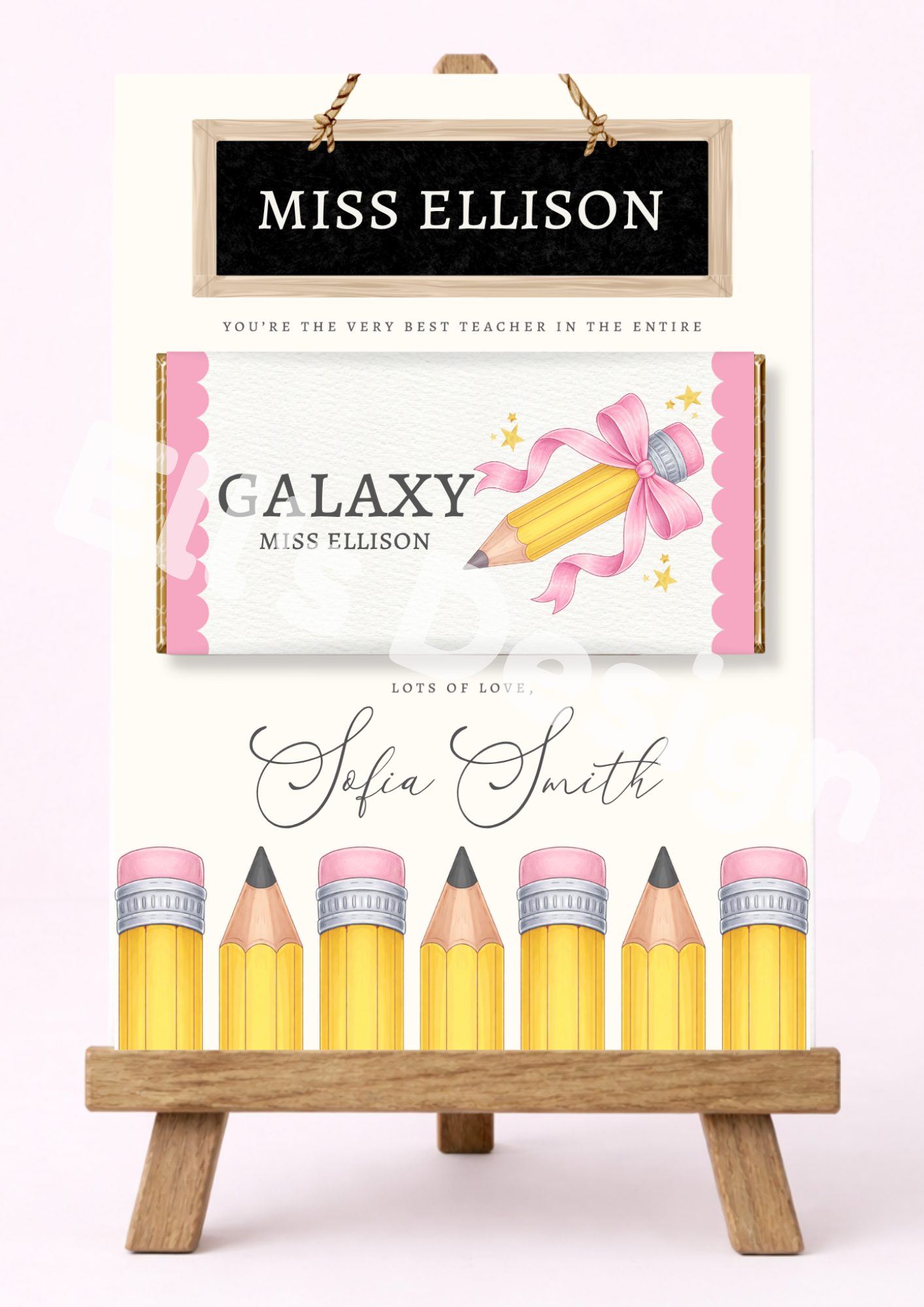 Teacher Themed Galaxy Board
