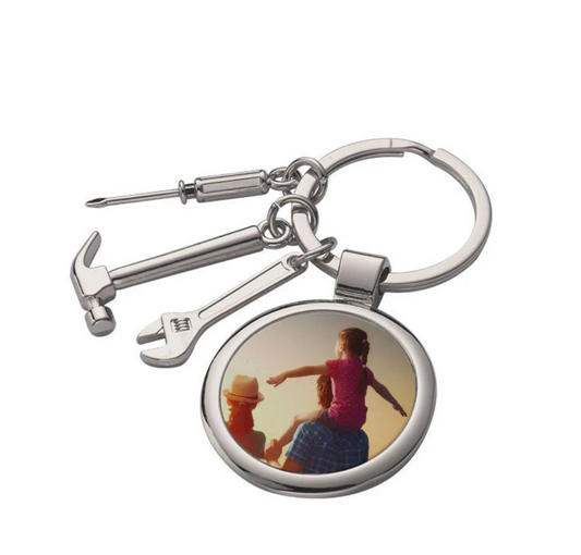 Personalised Tool Theme Keyring