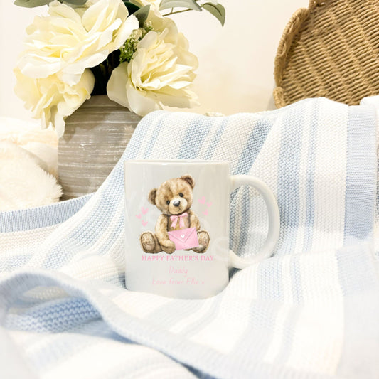 Personalised Fathers Day Mug-Bear
