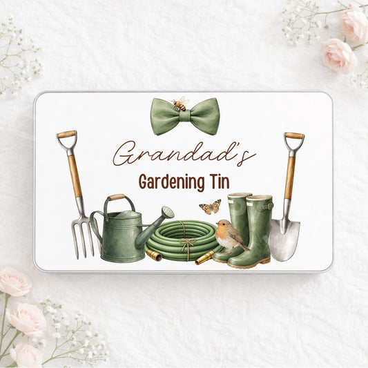 Father's Day Tin- Gardening