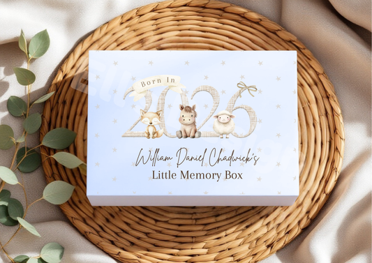 Personalised Magnetic Close Box- Animals 2026