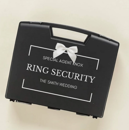 Personalised Ring Security Box