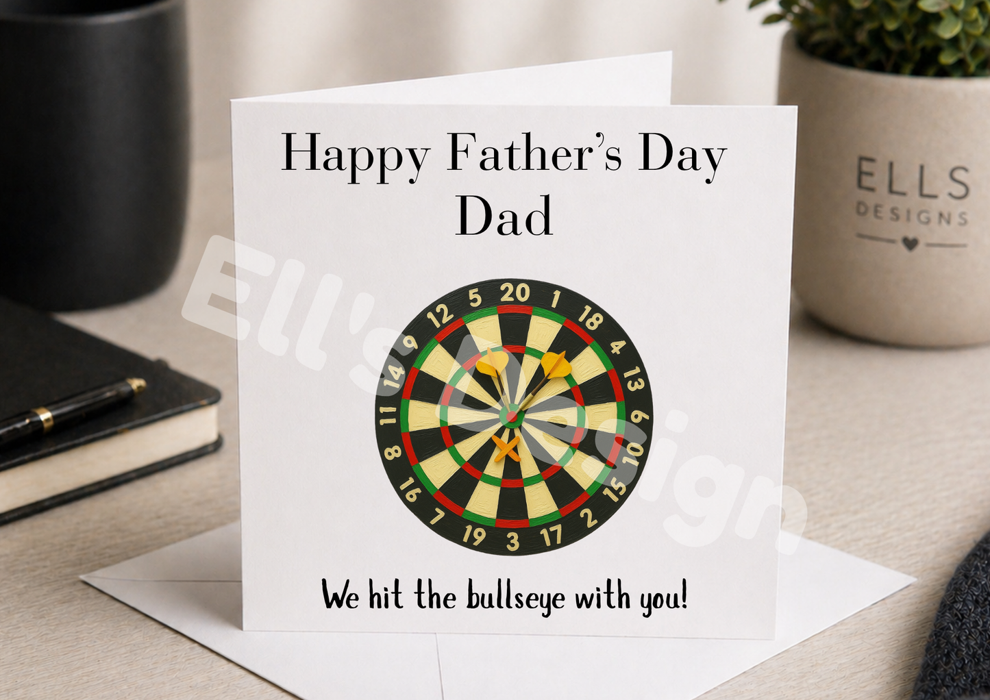 Personalised Fathers Day- Darts