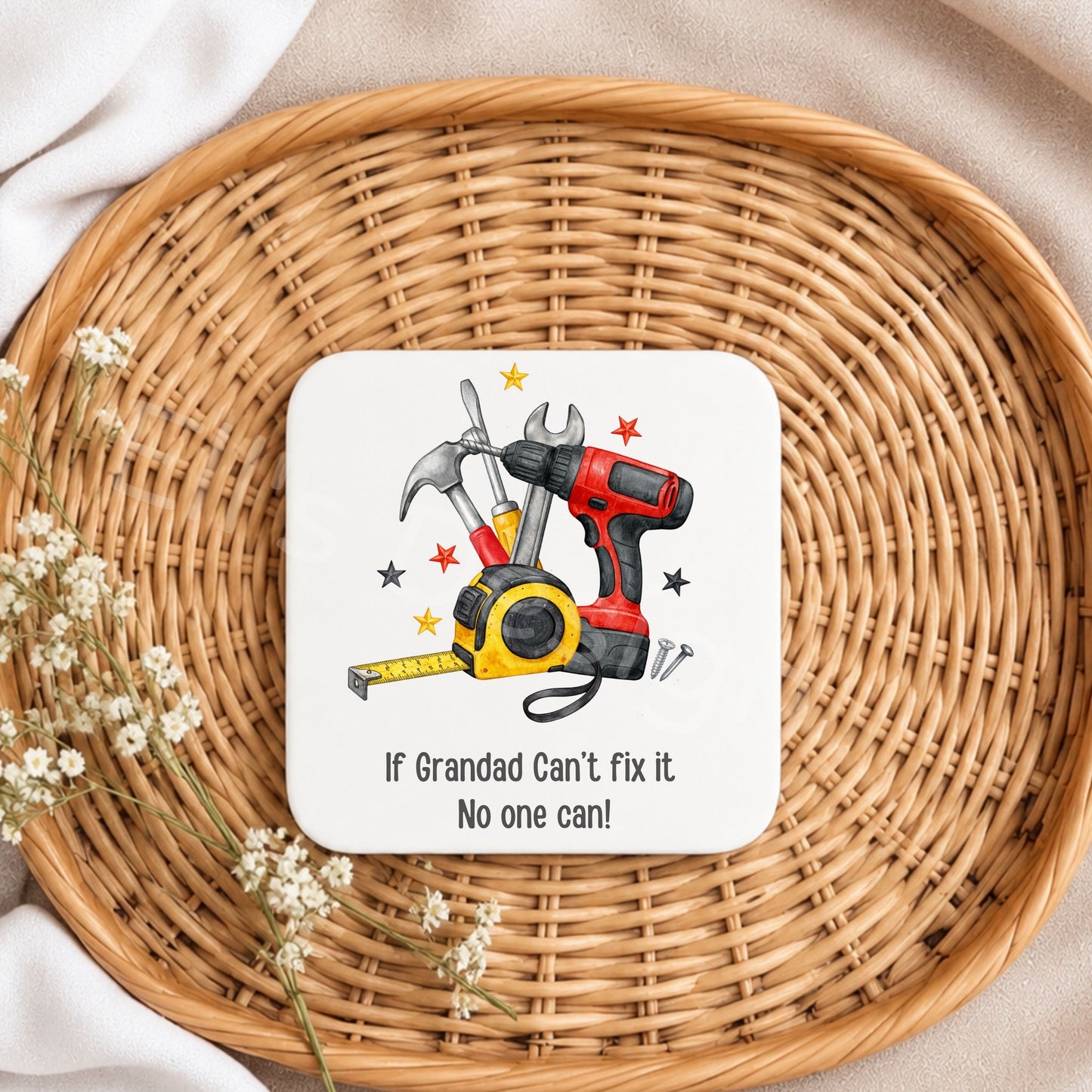 Father's Day Coaster-Tools